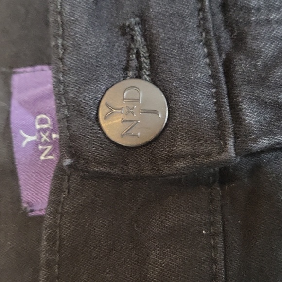 NYDJ Black Lift Tuck Technology P4008 Dark Bootcut Jeans -18P - Picture 4 of 13